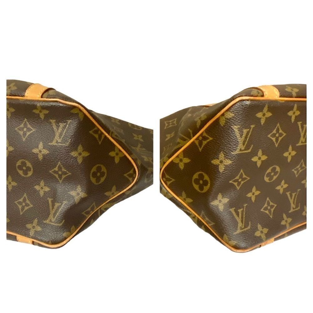 LOUIS VUITTON Monogram Sac Shopping Leather Tote Bag 💼 LVJ26 - Picture 14 of 16
